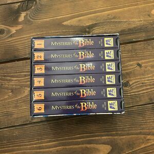 A&E Mysteries of the Bible VHS Collection Complete Box Set (6 Volumes)